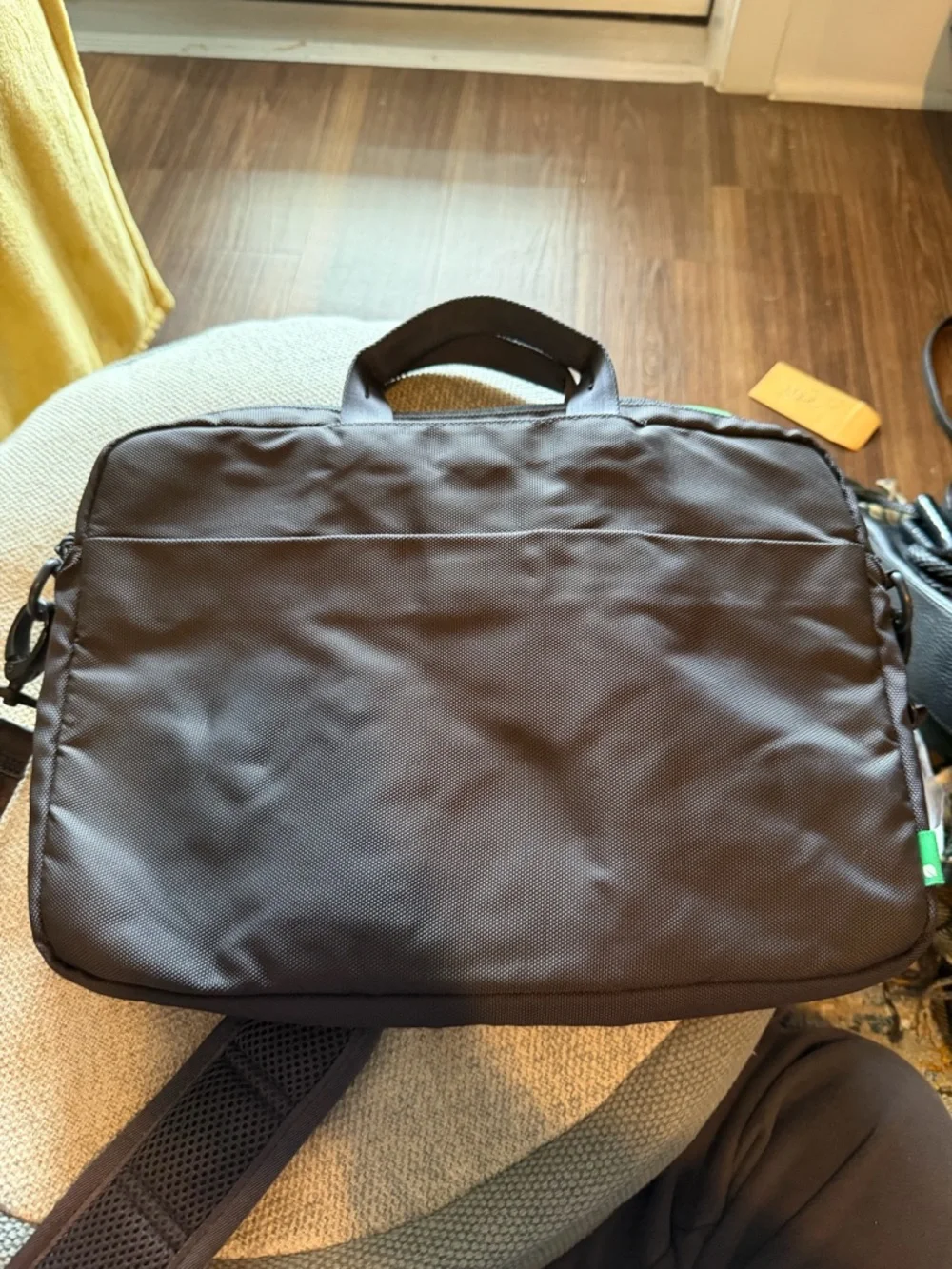 Incase bluish/ purple Laptop Bag with Green Accents